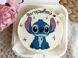 Stitch Bento Cake 1