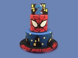 Spider Man Cake - 4 Hours Preparation