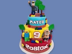 Roblox 9 Cake (4-hour notice)