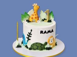 Jungle Friends Cake