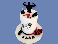 Body Builder Cake