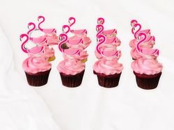 Flamingo Cupcakes