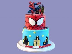 Spiderman Cake Needed 3 Hours In Advance