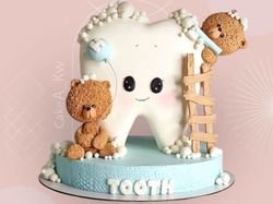 The First Tooth Cake Ordered 5 Hours Ago