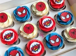 Spider-Man cupcake 6