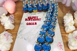 Super Sonic Mini Cupcakes