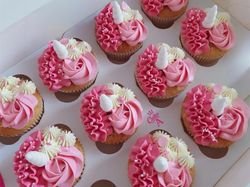 Pink Unicorn Cupcakes