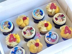 Beauty And The Beast Cupcakes