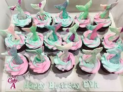 Mermaid Cupcakes 2