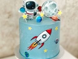 Astronaut Cake 1