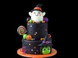 Halloween Cake 5 - 4 Hours Preparation
