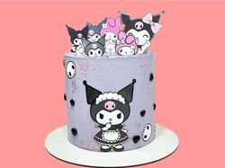 Kuromi Cake 2