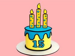 Comic Cake 1