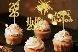 New Year's Cupcakes 1