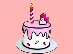 Comic Cake 3
