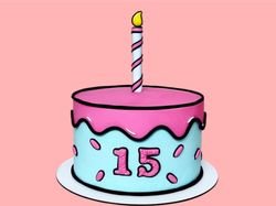 Comic Cake 4
