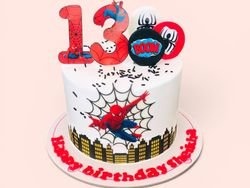 Spider Man 2 Cake