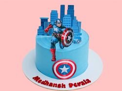 Captain America Cake