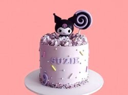 Kuromi Cake 1