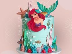 Little Mermaid Cake 2