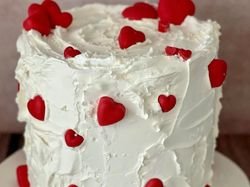 Hearts Cake 