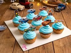 Crazy Car Cupcakes 1
