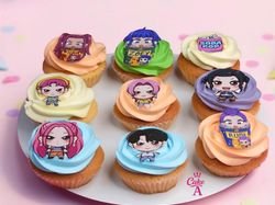 K-Pop Diamond Cupcakes 3