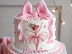 Ballerina cake