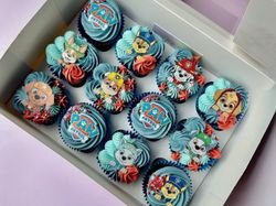 Paw patrol cupcakes 