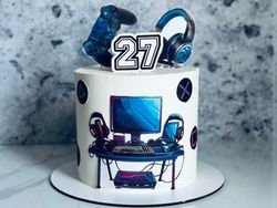Gamer Themed Cake