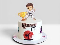 Karate cake 3