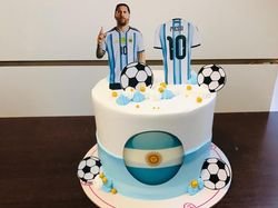 Messi cake 2