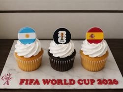 Fifa World Cup 2026 Final Cupcake