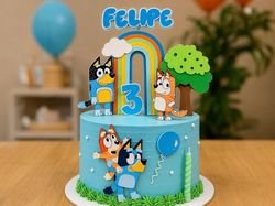 Bluey Cake 3